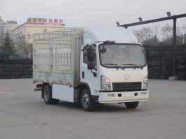 陕汽牌SX5070CCYBEV2纯电动仓栅式运输车