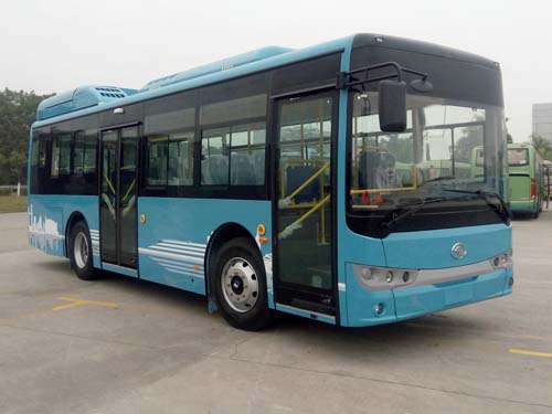金龙9.3米10-35座混合动力城市客车(XMQ6931AGCHEVD52)