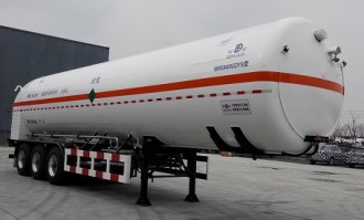 低温液体运输半挂车