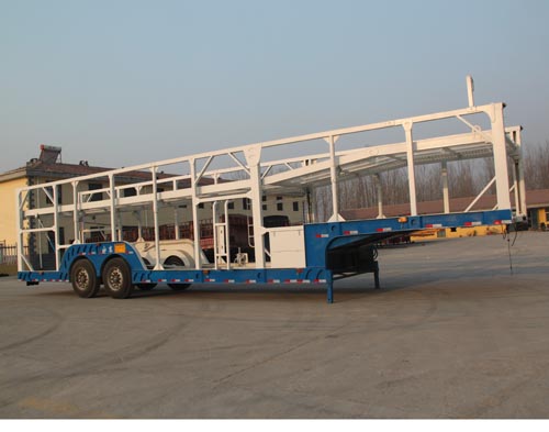 龙亿达14.2米12.8吨2轴车辆运输半挂车(CYL9201TCL)