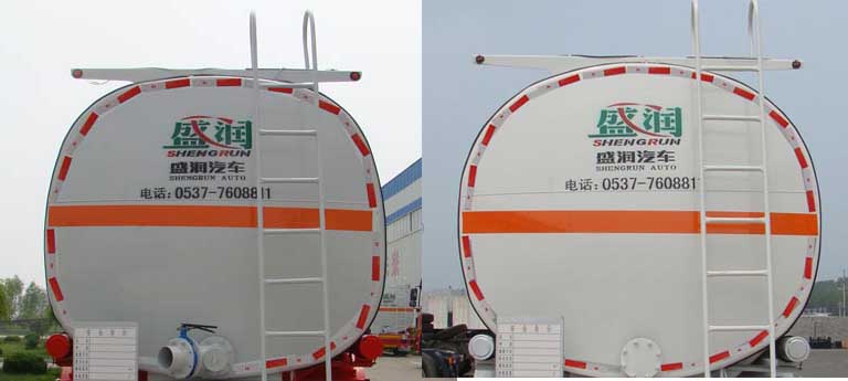 盛润SKW9405GYSL铝合金液态食品运输半挂车公告图片