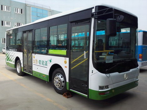 金旅8.5米10-26座混合动力城市客车(XML6855JHEVA8C)