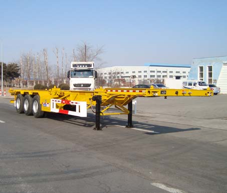 通华12.5米34.2吨3轴集装箱运输半挂车(THT9403TJZYK01)