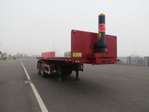 禅珠7.7米27.9吨2轴平板自卸半挂车(FHJ9340ZZXP)