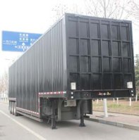 翼开启厢式半挂车
