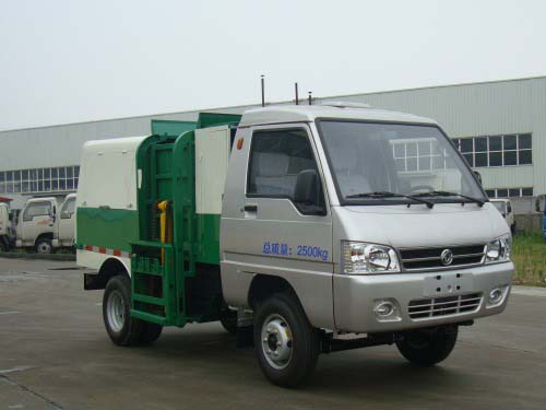 东风牌EQ5020ZZZACBEV纯电动自装卸式垃圾车公告图片