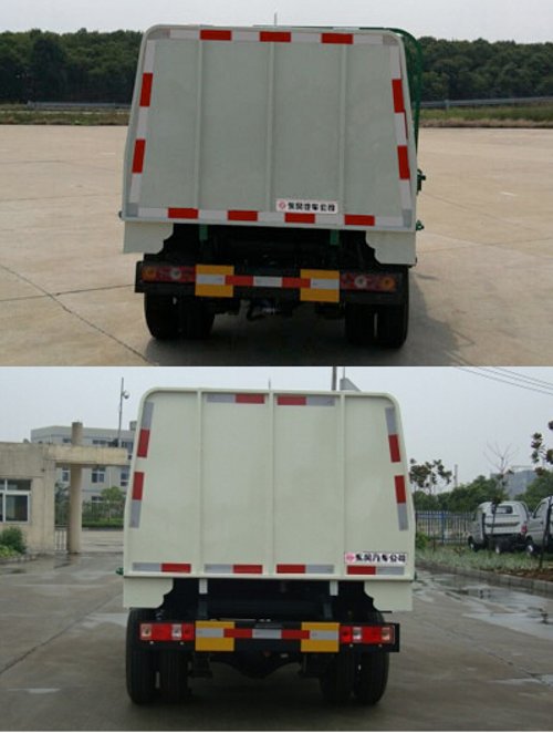 东风牌EQ5020ZZZACBEV纯电动自装卸式垃圾车公告图片