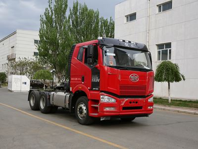 CA4250P66K24T1A1E5 解放465马力后双桥,后八轮柴油平头柴油半挂牵引汽车图片