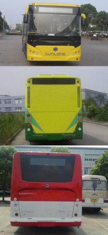 申龙SLK6129ULN5HEVZ混合动力城市客车公告图片