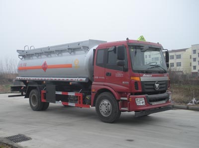 楚风牌HQG5160GRY4BJ易燃液体罐式运输车公告图片