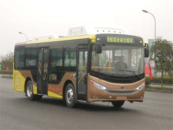 恒通客车8.5米18-29座插电式混合动力城市客车(CKZ6851HNHEVA5)