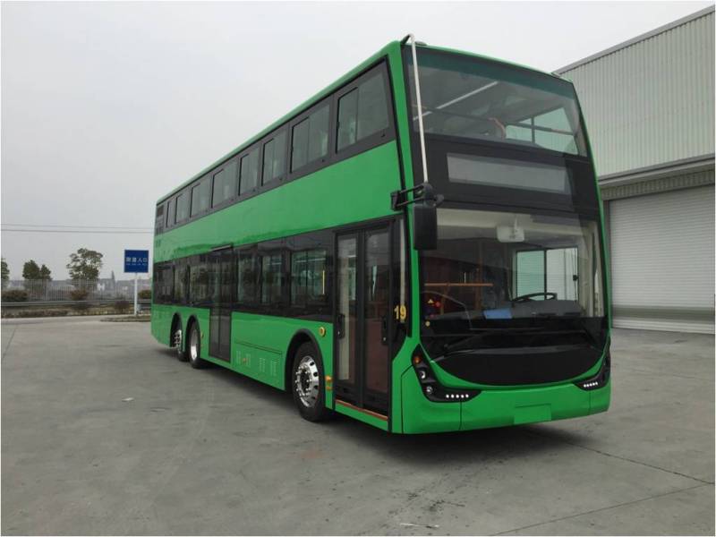 广通客车12.8米15-71座纯电动双层城市客车(SQ6131BEVST3)