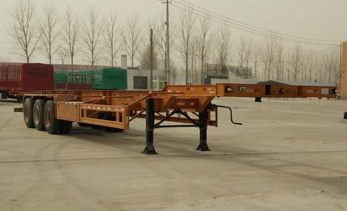 鑫凯达15米34.4吨3轴集装箱运输半挂车(DLZ9401TJZE)