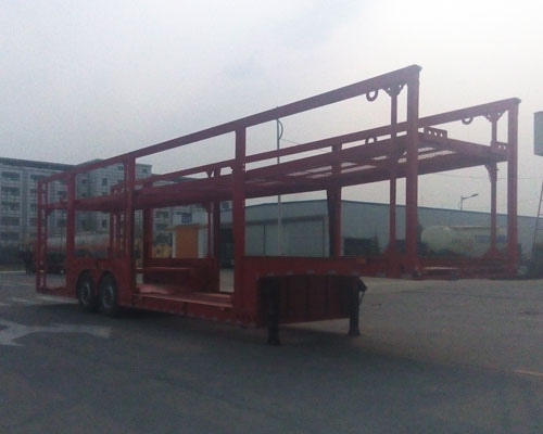 建宇14.2米12.7吨2轴车辆运输半挂车(YFZ9202TCL)