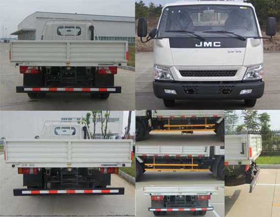 JX1042TG24 江铃109马力单桥柴油4.1米国四载货汽车图片