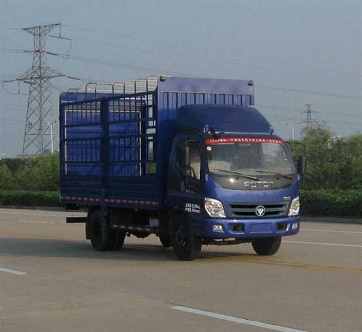 福田牌BJ5089CCY-AA仓栅式运输车图片