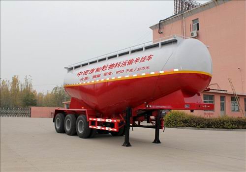 岱阳10.2米30.2吨3轴中密度粉粒物料运输半挂车(TAG9407GFL)
