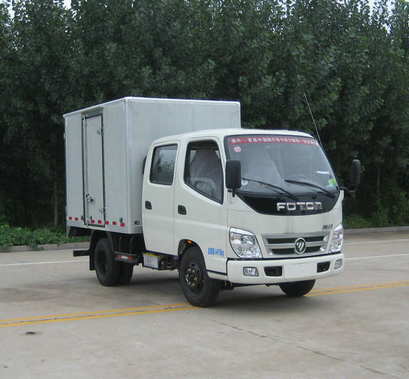 福田牌BJ5041XXY-DA厢式运输车