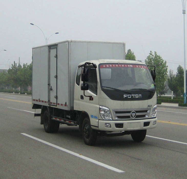 福田牌BJ5041XXY-CA厢式运输车