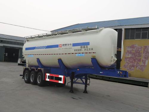 通亚达10米31.2吨3轴中密度粉粒物料运输半挂车(CTY9403GFLA)