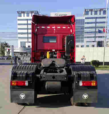 BJ4259SNFKB-XB 欧曼460马力后双桥,后八轮柴油半挂牵引车图片