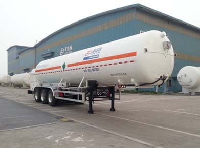 圣达因12.8米29吨3轴低温液体运输半挂车(SDY9406GDYY)
