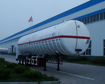 盛润13米24.1吨3轴低温液体运输半挂车(SKW9403GDY)