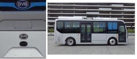 比亚迪CK6800LZEV1纯电动城市客车公告图片