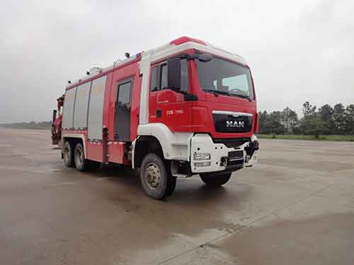 RY5221TXFJY200/B型抢险救援消防车图片