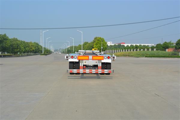 欧曼HFV9400TJZA铝合金集装箱运输半挂车公告图片