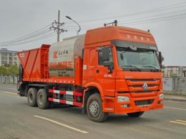 沥青碎石同步封层车