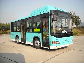海格8.5米10-28座混合动力城市客车(KLQ6850GAHEVC5CL)