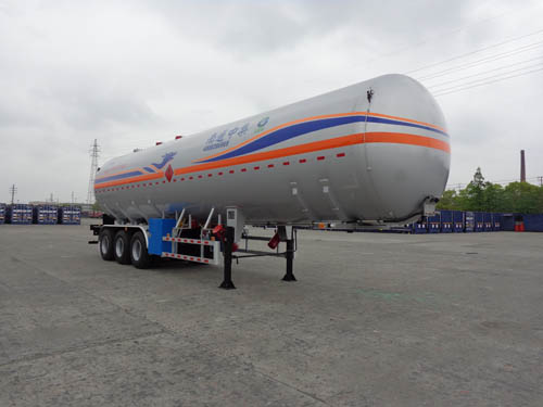 中集13米25吨3轴液化气体运输半挂车(NTV9403GYQ)