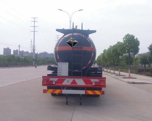 楚飞牌CLQ5310GFW5CA腐蚀性物品罐式运输车公告图片