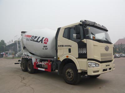 亚特重工牌TZ5250GJBCE3混凝土搅拌运输车公告图片