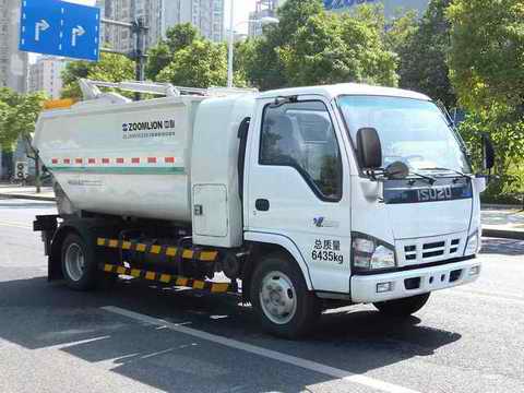 中联牌ZLJ5061ZZZQLE4自装卸式垃圾车公告图片