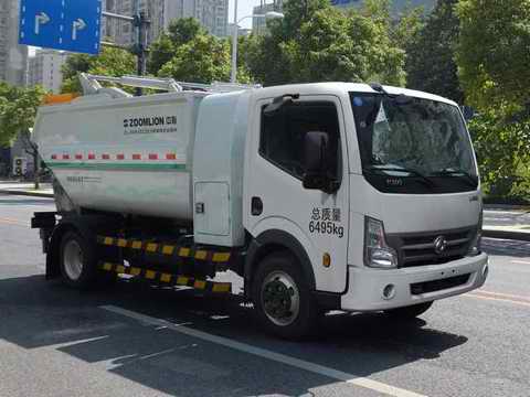 中联牌ZLJ5060ZZZDFE4自装卸式垃圾车公告图片