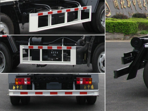 中洁牌XZL5043ZXX4车厢可卸式垃圾车公告图片