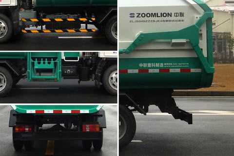 中联牌ZLJ5040ZZZBJE4自装卸式垃圾车公告图片