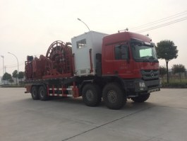 连续油管作业车
