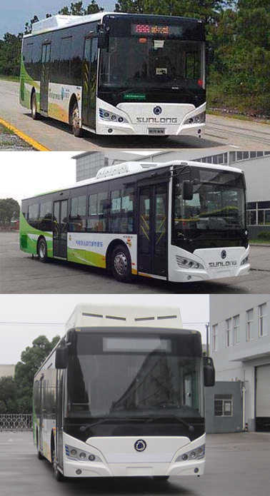 申龙SLK6119ULN5HEVZ2混合动力城市客车公告图片