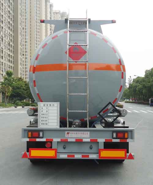 宏宙HZZ9407GRY易燃液体罐式运输半挂车公告图片