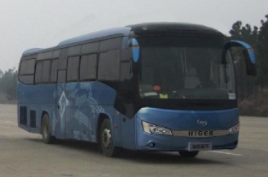 海格12米10-57座混合动力城市客车(KLQ6122ZAHEVE5E)