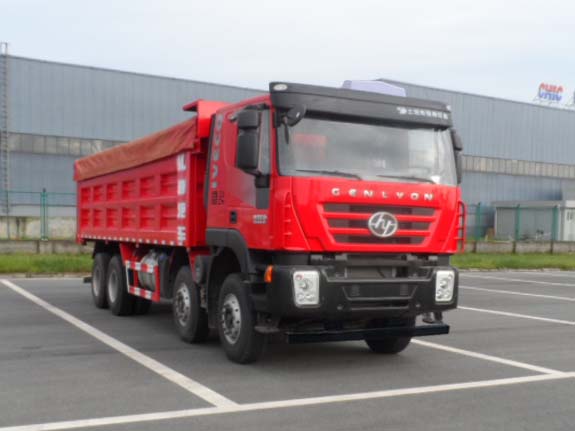 红岩牌CQ5315ZLJHTVG336S自卸式垃圾车