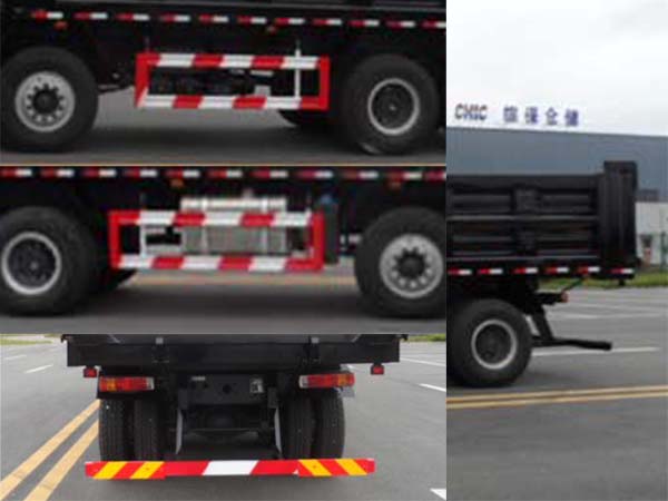 CQ3315HXDG366BL 红岩430马力前四后八柴油7.6米国四自卸汽车图片