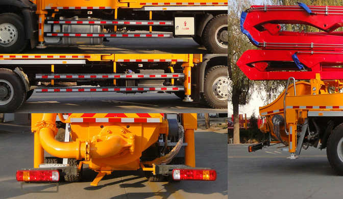 金马牌QJM5200THB混凝土泵车公告图片