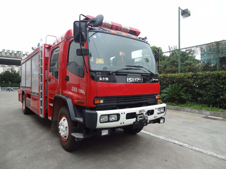 BX5130TXFJY180/W4型抢险救援消防车图片