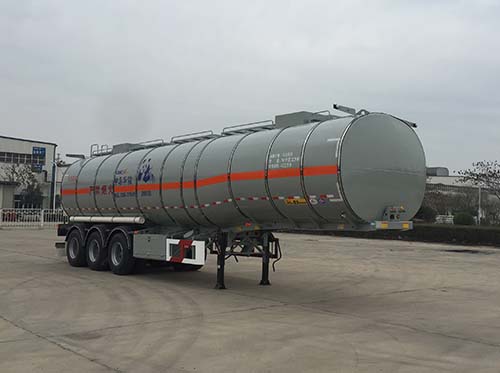 华骏12.4米30吨3轴易燃液体罐式运输半挂车(ZCZ9401GRYHJF)