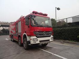 银河牌BX5400GXFSG180/BZ4水罐消防车