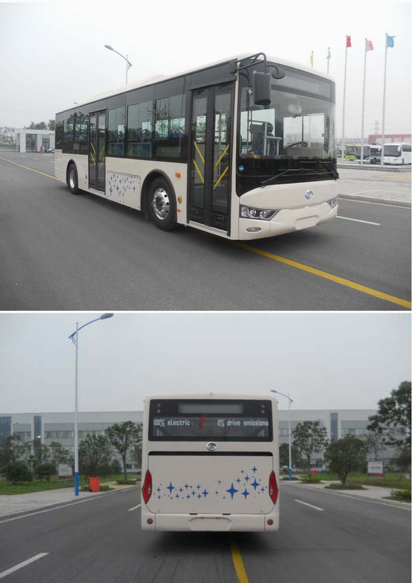 湛龙YYC6101GHBEV纯电动城市客车公告图片